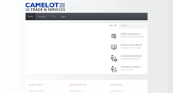 Desktop Screenshot of camelot.cz